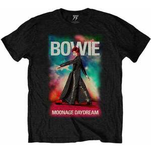 David Bowie Tricou Moonage 11 Fade Unisex Black 2XL imagine