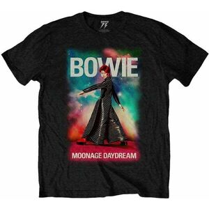 David Bowie Tricou Moonage 11 Fade Unisex Black XL imagine