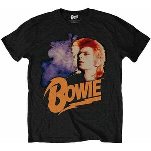 David Bowie Tricou Retro Bowie Unisex Black 2XL imagine