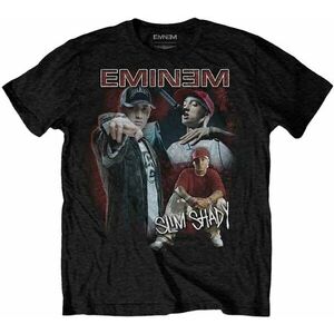 Eminem Tricou Shady Homage Unisex Black 2XL imagine