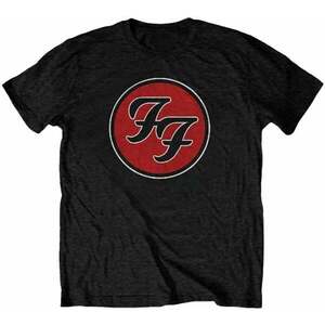 Foo Fighters Tricou FF Logo Unisex Black 2XL imagine