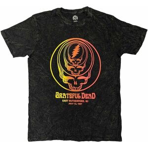 Grateful Dead Tricou Concentric Skulls Unisex Black 2XL imagine