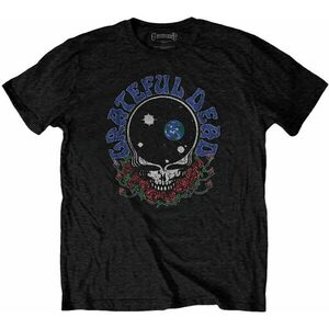 Grateful Dead Tricou Space Your Face & Logo Unisex Black L imagine