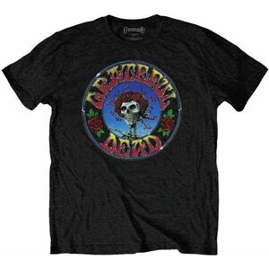 Grateful Dead Tricou Bertha Circle Vintage Wash Unisex Black XL imagine