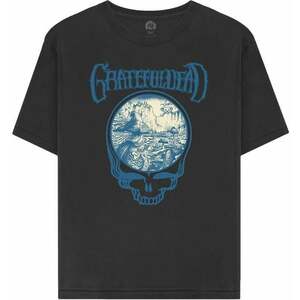 Grateful Dead Tricou Mushrooms Unisex Black 2XL imagine