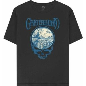 Grateful Dead Tricou Mushrooms Unisex Black XL imagine