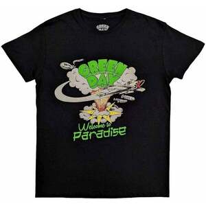 Green Day Tricou Welcome to Paradise Unisex Black 2XL imagine