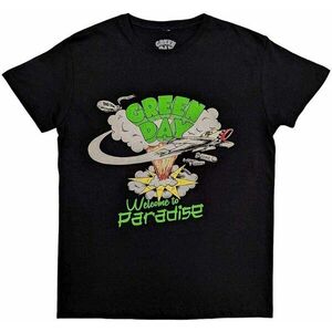 Green Day Tricou Welcome to Paradise Unisex Black L imagine