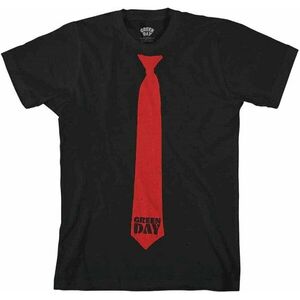 Green Day Tricou Tie Unisex Black XL imagine