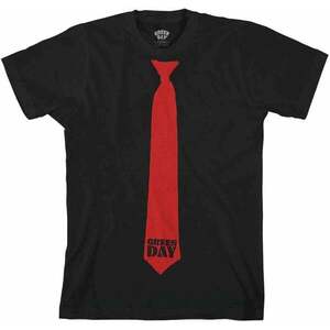 Green Day Tricou Tie Unisex Black L imagine