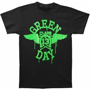 Green Day Tricou Neon Black Unisex Black XL imagine