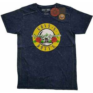 Guns N' Roses Tricou Classic Logo Unisex Albastru Navy 2XL imagine