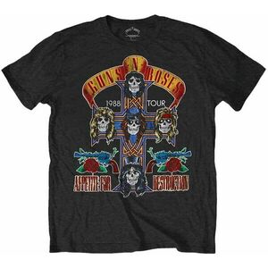 Guns N' Roses Tricou NJ Summer Jam 1988 Unisex Black 2XL imagine