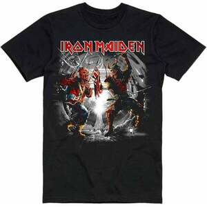 Iron Maiden Tricou Trooper 2022 Unisex Black 2XL imagine