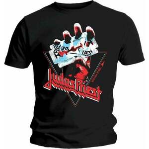 Judas Priest Tricou British Steel Hand Triangle Unisex Black XL imagine