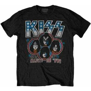 Kiss Tricou Alive in '77 Unisex Black 2XL imagine