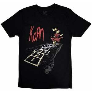 Korn Tricou Follow The Leader Hopscotch Unisex Black 2XL imagine