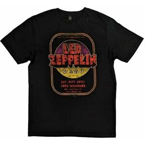 Led Zeppelin Tricou 1971 Wembley Unisex Black 2XL imagine