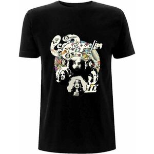 Led Zeppelin Tricou Photo III Unisex Black 2XL imagine