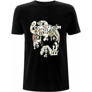 Led Zeppelin Tricou Photo III Unisex Black M imagine