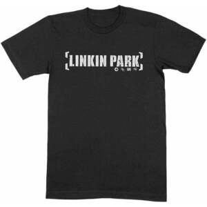 Linkin Park Tricou Bracket Logo Unisex Black XL imagine