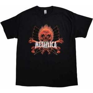 Metallica Tricou Rebel Unisex Black 2XL imagine