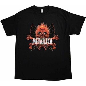 Metallica Tricou Rebel Unisex Black L imagine