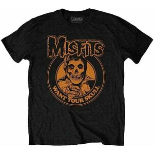 Misfits Tricou Want Your Skull Unisex Black 2XL imagine