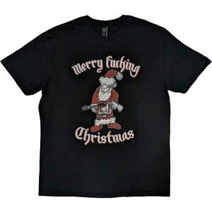 Motörhead Tricou Merry Effing Christmas Unisex Black 2XL imagine