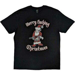 Motörhead Tricou Merry Effing Christmas Unisex Black L imagine