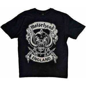 Motörhead Tricou Crossed Swords England Crest Unisex Black 2XL imagine