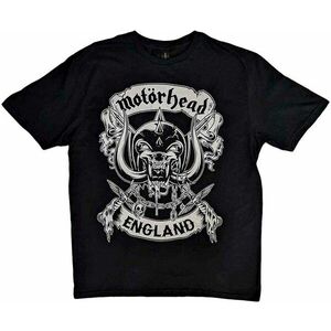 Motörhead Tricou Crossed Swords England Crest Unisex Black L imagine