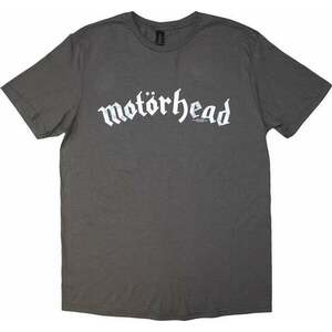 Motörhead Tricou Distressed Logo Unisex Gri cărbune 2XL imagine