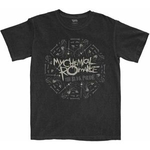 My Chemical Romance Tricou Circle March Unisex Black 2XL imagine