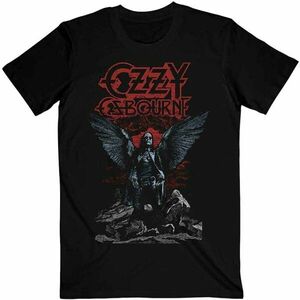 Ozzy Osbourne Tricou Angel Wings Unisex Black 2XL imagine