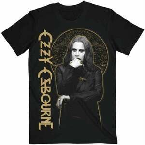 Ozzy Osbourne Tricou Patient No. 9 Gold Graphic Unisex Black 2XL imagine