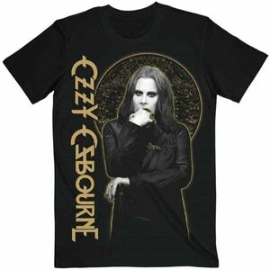 Ozzy Osbourne Tricou Patient No. 9 Gold Graphic Unisex Black XL imagine