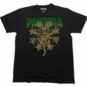 Pantera Tricou Skull & Snake Unisex Black 2XL imagine