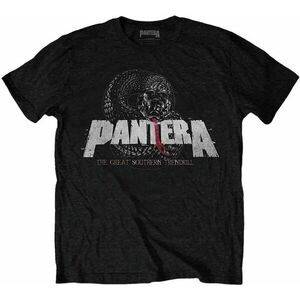 Pantera Tricou Snake Logo Unisex Black 2XL imagine