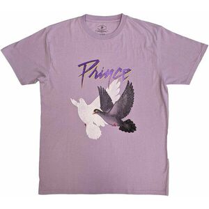 Prince Tricou Doves Distressed Unisex Purple 2XL imagine