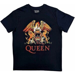 Queen Tricou Classic Crest Unisex Albastru Navy M imagine