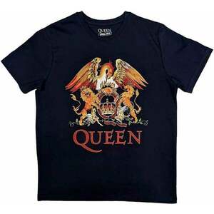 Queen Tricou Classic Crest Unisex Albastru Navy S imagine