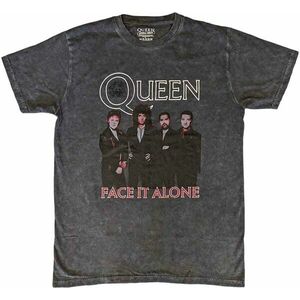 Queen Tricou Face it Alone Band Unisex Black 2XL imagine