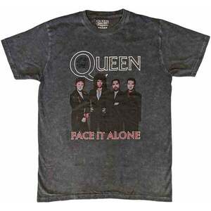 Queen Tricou Face it Alone Band Unisex Black M imagine