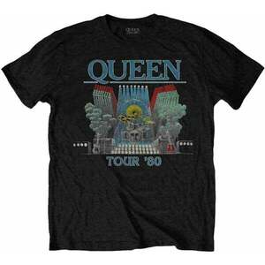 Queen Tricou Tour '80 Unisex Black 2XL imagine