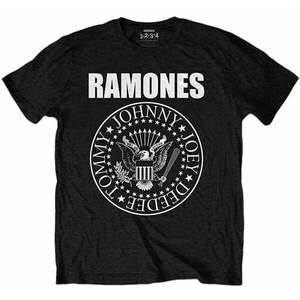 Ramones Tricou Hey Ho (Front & Back) Unisex Black 2XL imagine