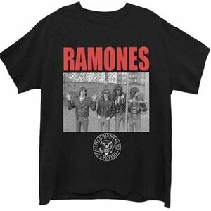 Ramones Tricou Cage Photo Unisex Black L imagine