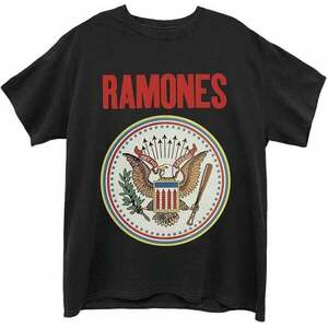 Ramones Tricou Full Colour Seal Unisex Black 2XL imagine