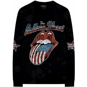 The Rolling Stones Tricou US Tour '78 Unisex Black 2XL imagine