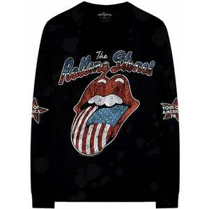 The Rolling Stones Tricou US Tour '78 Unisex Black XL imagine